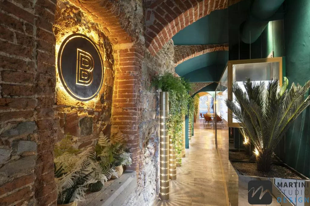 Ristorante arredato da Martini Studio Design